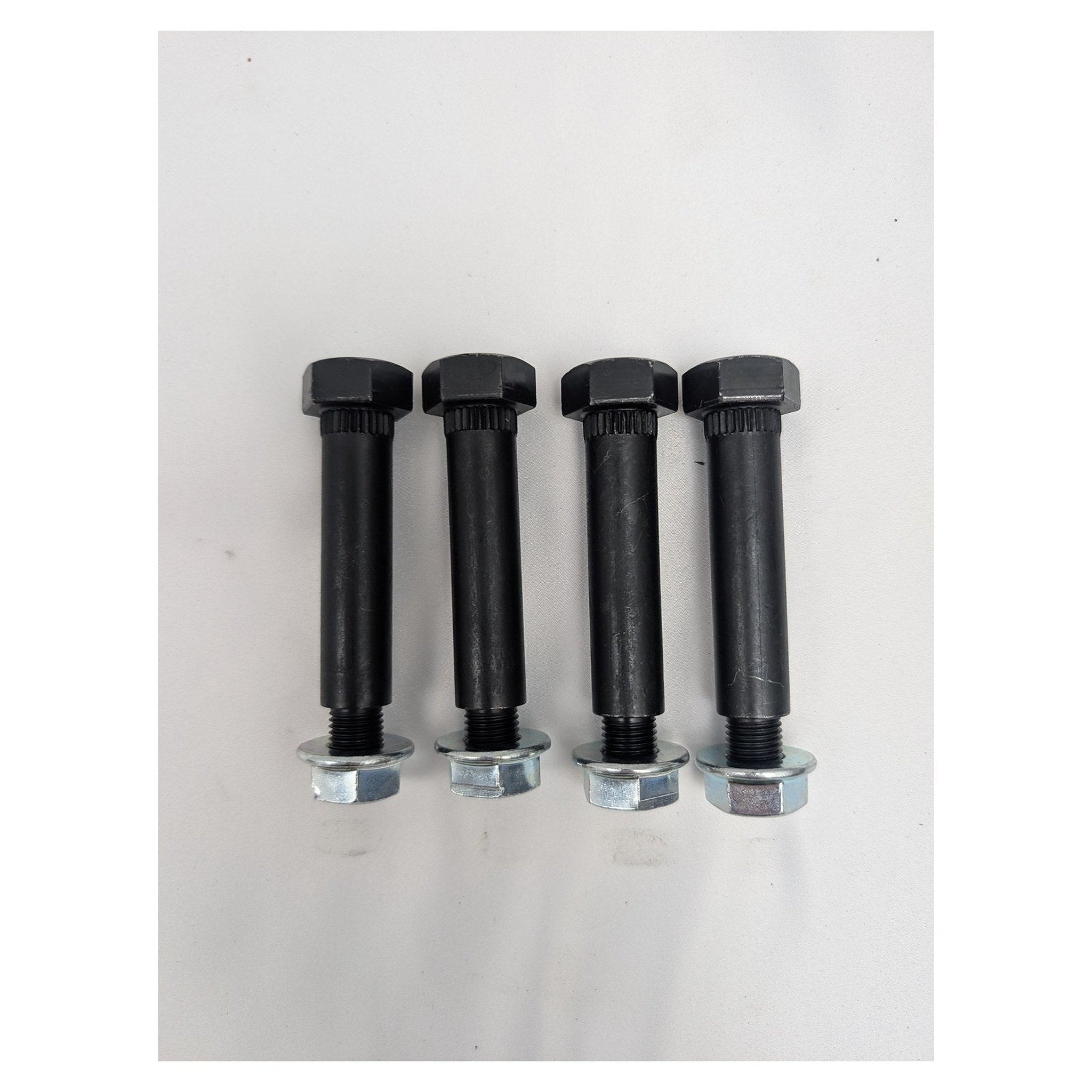 TruRyde® FA-7-126 Non-Greasable Flanged Shackle Bolt + Lock Nut | Axle Set (4)