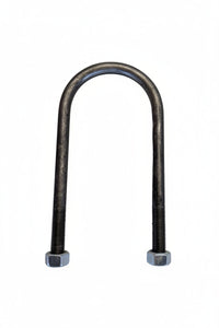 Trailer Axle U-Bolt + Nuts 2-Pack – 3.5" x 7-7/8", 9/16"-18 (8K Round Axle) - product view | AAA Trailer
