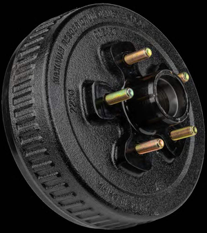 Ultra-Fab Hub & Drum Kit – 3,500 lb | 5-Stud 4.5" Bolt Circle | 1/2"-20 | For 10" Brakes - 3,500 lb - full product view | AAA