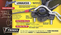 Trimax UMAX50 Universal Die-Cast Coupler Lock - detail view | AAA Trailer