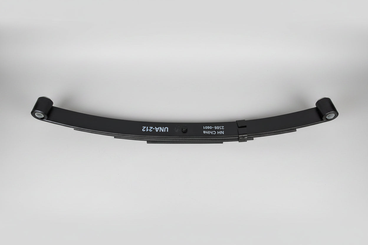 Trailer Leaf Spring 4-Leaf 1750 lb – 25-1/4" Double Eye | Fits 3,500 lb Axles | SW4B UNA-212