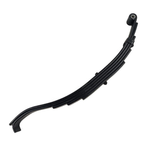 UNA 232 trailer slipper spring 3500 lb 5 leaf 26.5 inch hook end
