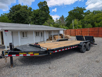 Used 2024 Big Tex 14EH 83" x 22' Equipment Trailer - 14K GVWR, Dovetail, Mega Ramps - view 2