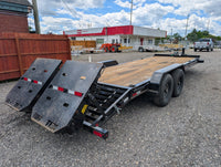 Used 2024 Big Tex 14EH 83" x 22' Equipment Trailer - 14K GVWR, Dovetail, Mega Ramps - view 7