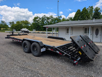 Used 2024 Big Tex 14EH 83" x 22' Equipment Trailer - 14K GVWR, Dovetail, Mega Ramps - view 8