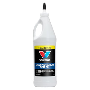 Valvoline 80W-90 Gear Oil 1 Quart - For Oil Bath Trailer Hubs - 1 quart - full product view | AAA Trailer