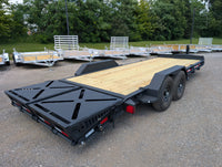 Watchdog GBA equipment trailer — tandem 7,000 lb axles with electric brakes
