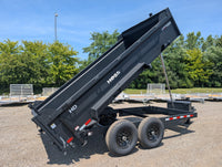 Watchdog HOSS 7x14 Dump Trailer — 14K GVWR Tandem Axle Telescopic — photo 2