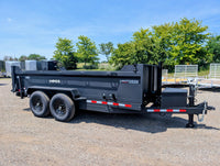 Watchdog HOSS 7x14 Dump Trailer — 14K GVWR Tandem Axle Telescopic — photo 4