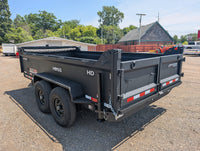 Watchdog HOSS 7x14 Dump Trailer — 14K GVWR Tandem Axle Telescopic — photo 8