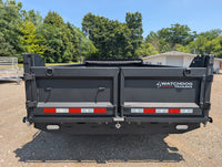 Watchdog HOSS 7x14 Dump Trailer — 14K GVWR Tandem Axle Telescopic — photo 9