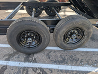 Watchdog Wrangler dump trailer — 7,000 lb drop-leg tongue jack