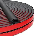 Weather Stripping Door Seal ($1.80 Per Foot)  Self Adhesive EPDM Foam Rubber Seal Strip D-Shaped