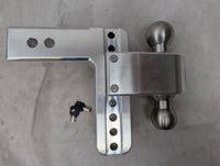Weigh Safe 180 Turnover Hitch with Dual 2 & 2 5/16 Tow Balls - detail view | AAA Trailer