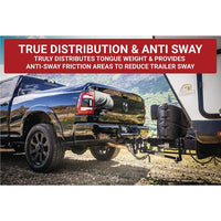 Weigh Safe WD 8500# Drop Hitch 6" with 2.5" Receiver - 8500 lbs - detail view | AAA Trailer