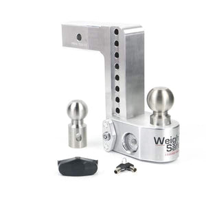 Weigh Safe WD 8" Drop Hitch 8500 lbs Capacity 2.5" Receiver - 8500 lbs - full product view | AAA Trailer