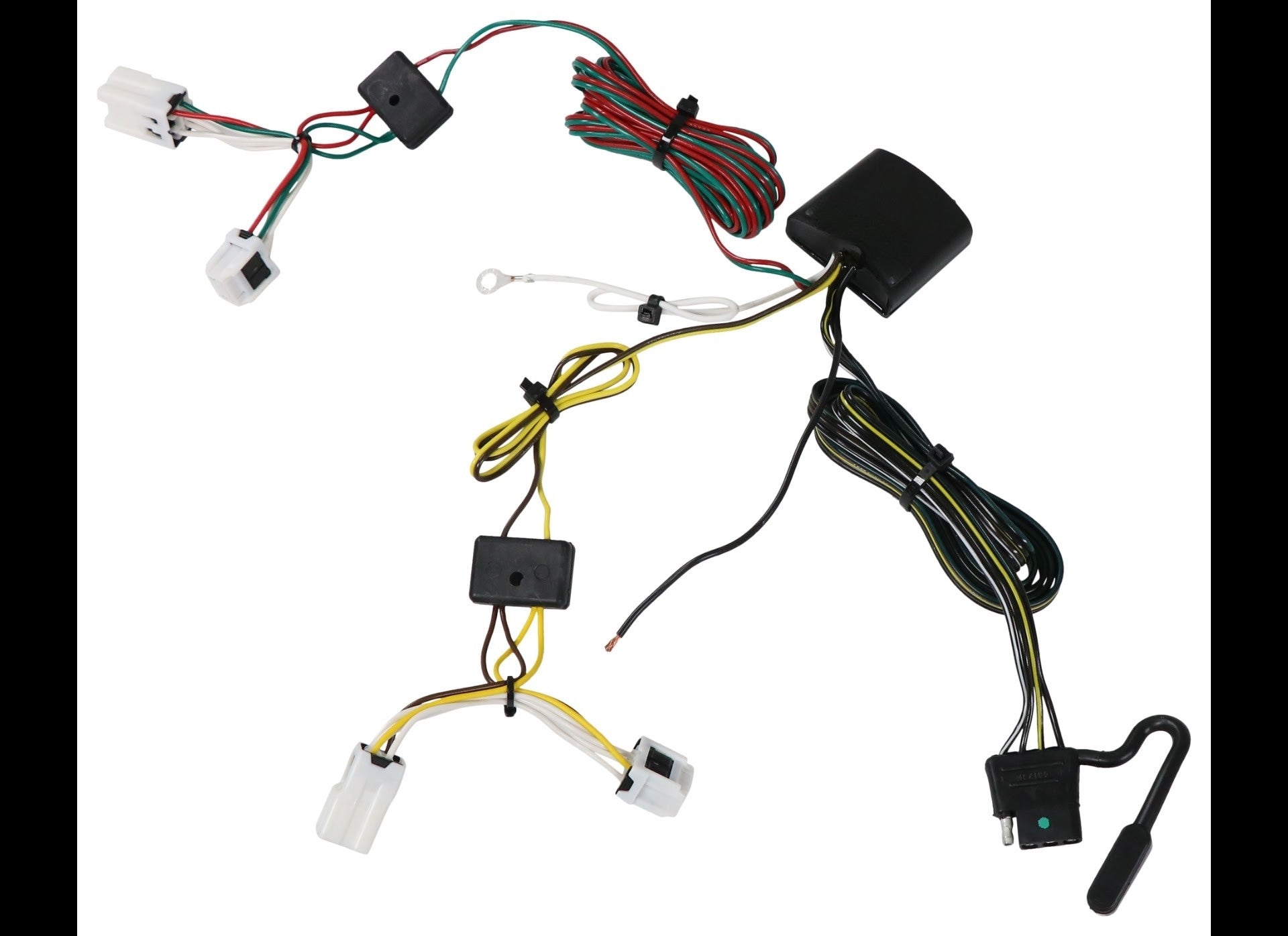 Nissan NV2500 3500 T-One Vehicle Wiring Harness with 4-Pole Flat Trailer Connector
