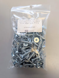 Wood to Steel Self-Drilling Trailer Wall Board Screws – Zinc Plated Wafer Head – 1 lb (~165) - 1 lb - component detail | AAA 