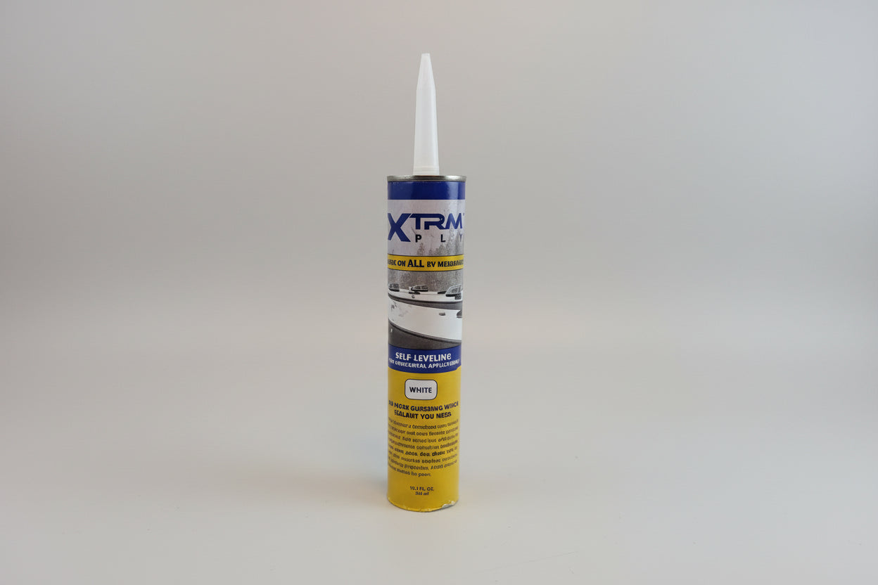 XTRM Universal Self-Leveling White Lap Sealant – For EPDM, TPO & PVC Roofs