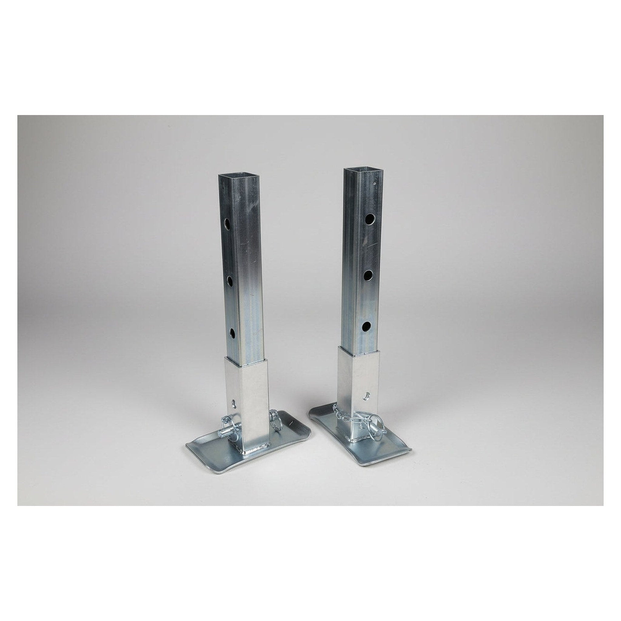 Aluminum Weld-On Stabilizer Jack Kit – 18" Tall | 2" Tube | Trailer Support Upgrade - full product view | AAA Trailer