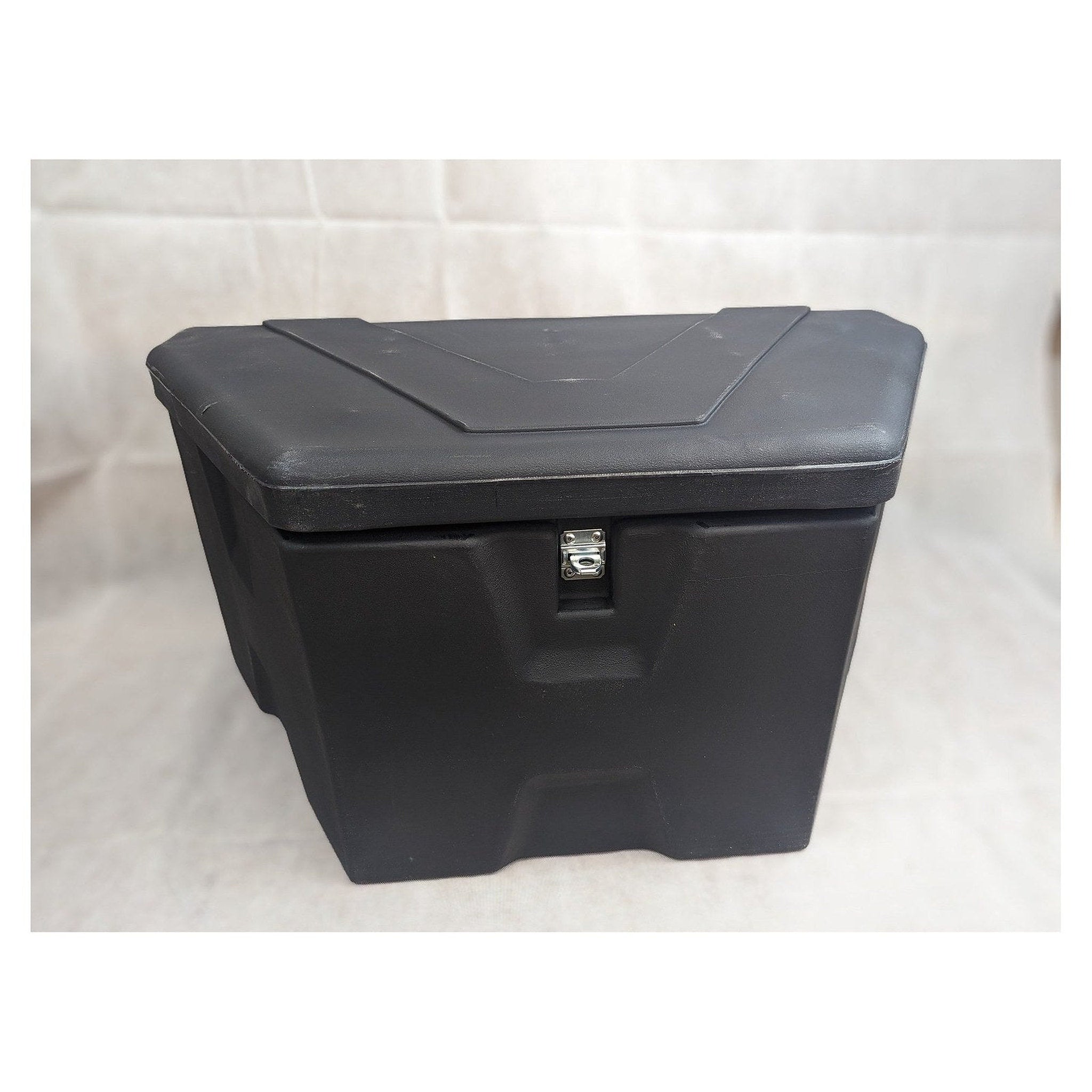 Buyers Products Black Poly Trailer Tongue Tool Box with Durable Security - full product view | AAA Trailer
