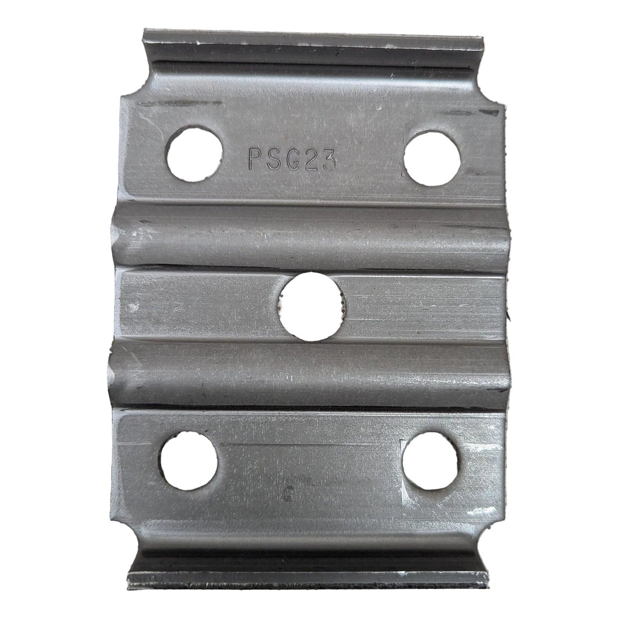 Dexter 2-3/8" x 1-3/4" U-Bolt Spring Tie Plate – Trailer Axle Spring Plate | Raw Steel - full product view | AAA Trailer