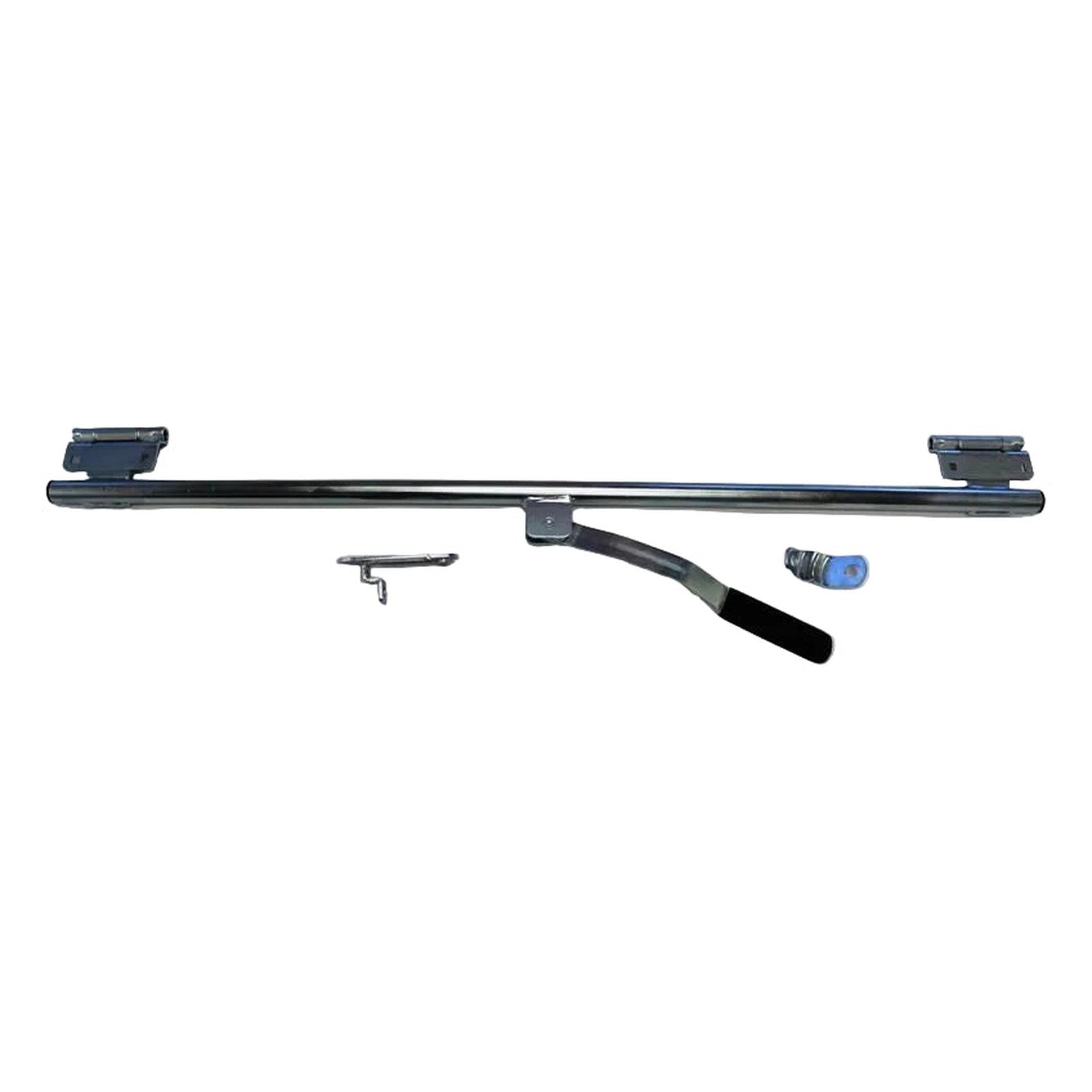 45" Zinc Cam Bar Lock Assembly for Enclosed Trailer Side & Ramp Doors - full product view | AAA Trailer