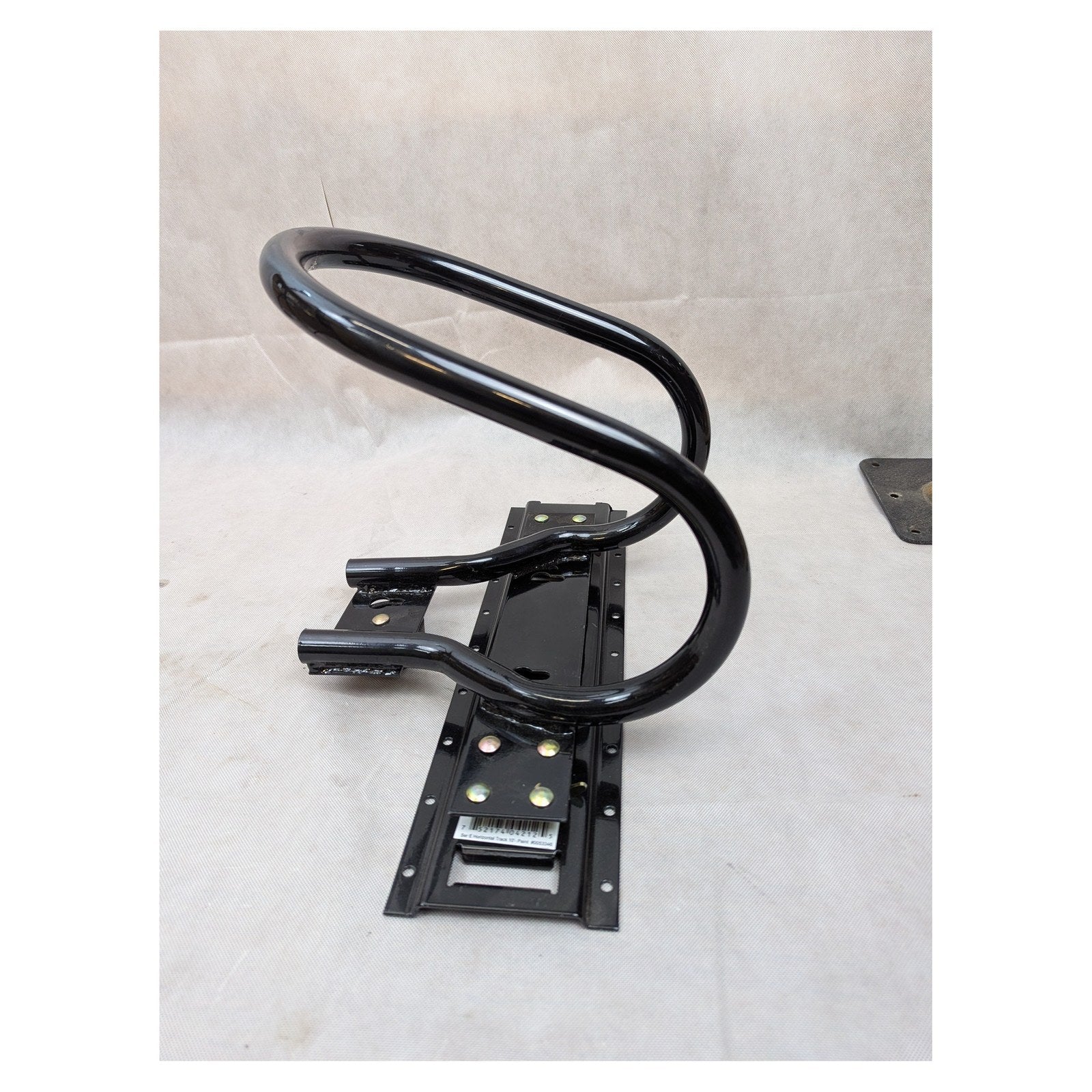 E-Track Motorcycle Wheel Chock, Steel - 7" Wide Tires - full product view | AAA Trailer
