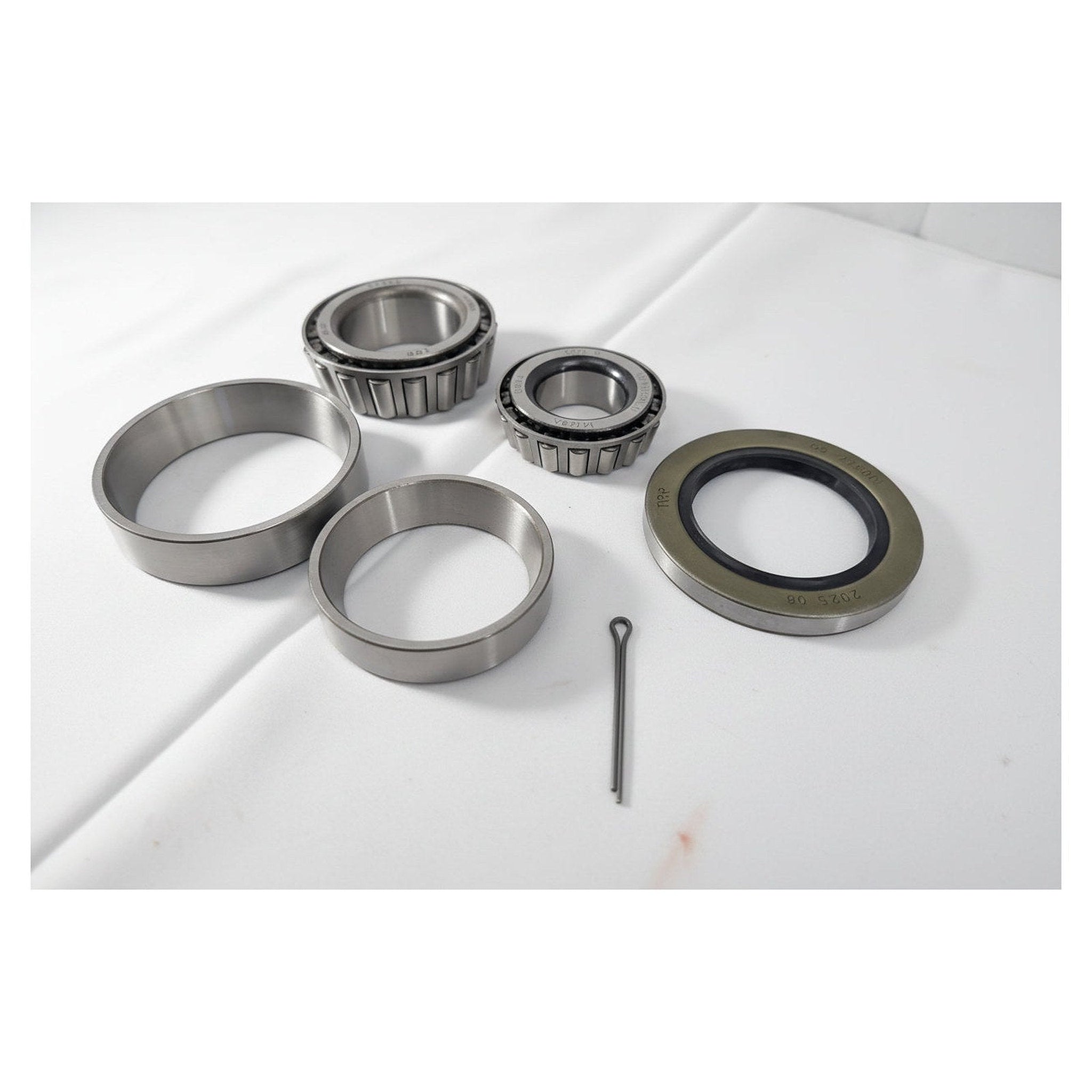 7000 lb Trailer Bearing Kit with 2.250" Seal — 25580 14125A Bearings & Races — No Cap — #42 Spindle — Dexter Lippert Compatib