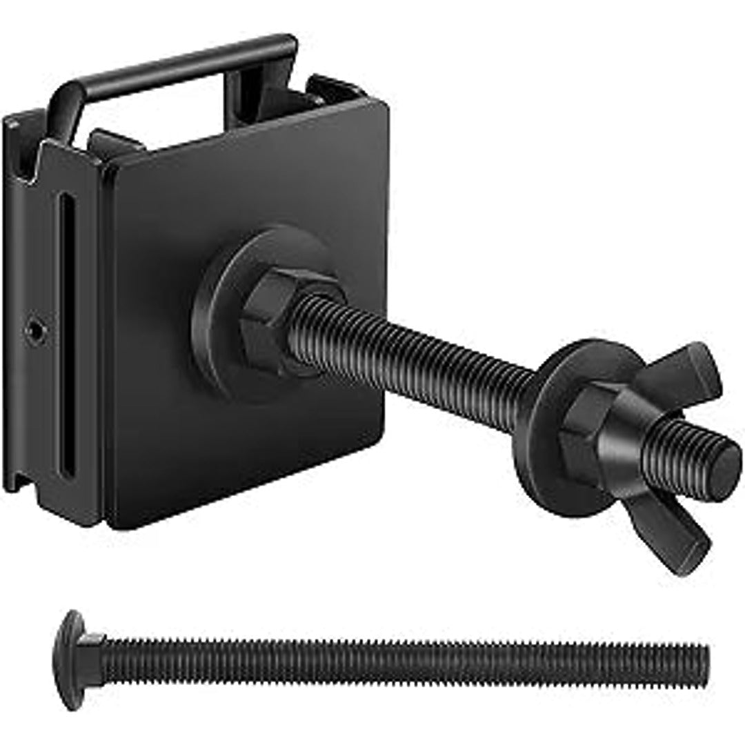 E Track Spare Tire Holder Mount, Upgraded Double Fittings Wheel Carrier for Enclosed Trailers, Garages, Truck, Warehouse and Semis