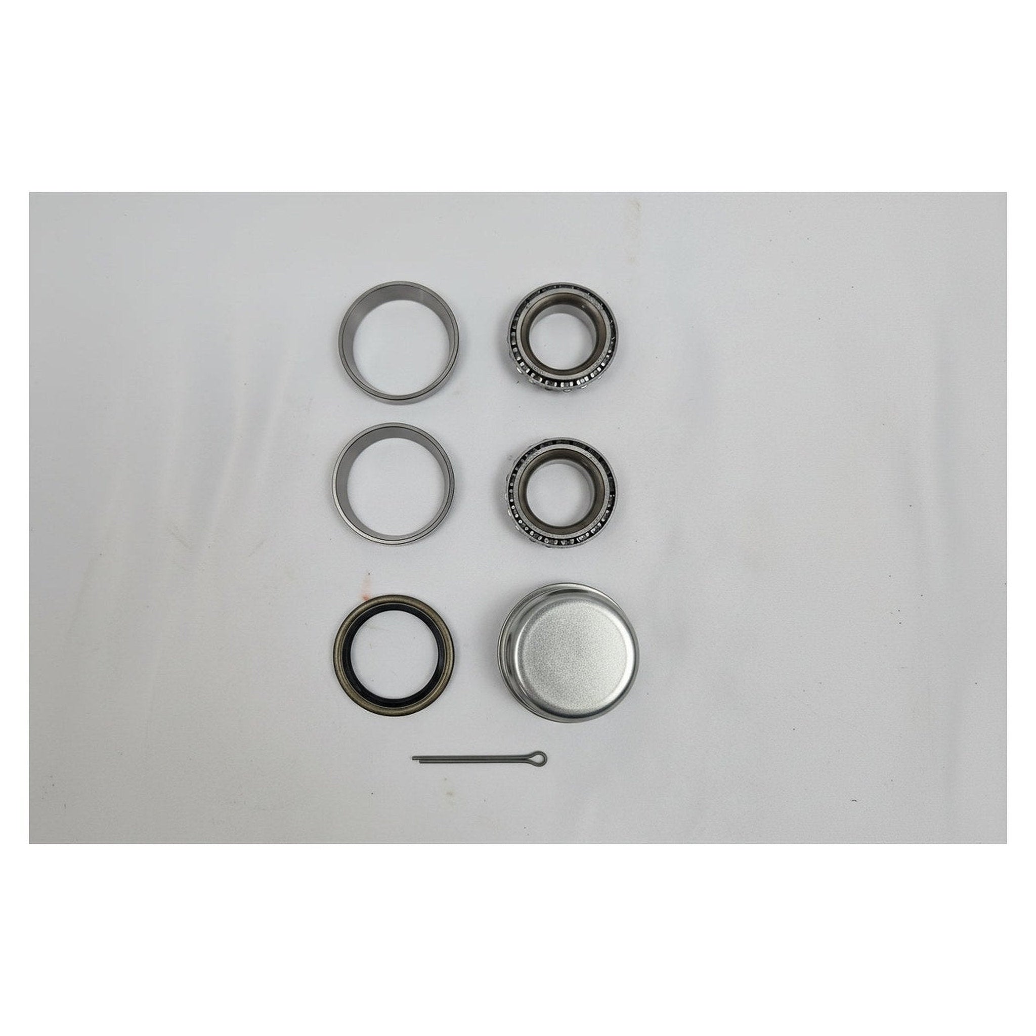 2200 lb Trailer Bearing Kit — L44649 Bearings, Races, Seal & Grease Cap — 1-1/16" BTR Spindle — Fits Dexter 2.2K Axles - 2200