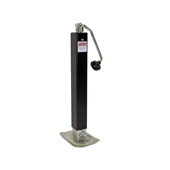 Square Direct Mount Jack RAM Top Wind 7000 lb. Lift - 7000 lb - full product view | AAA Trailer