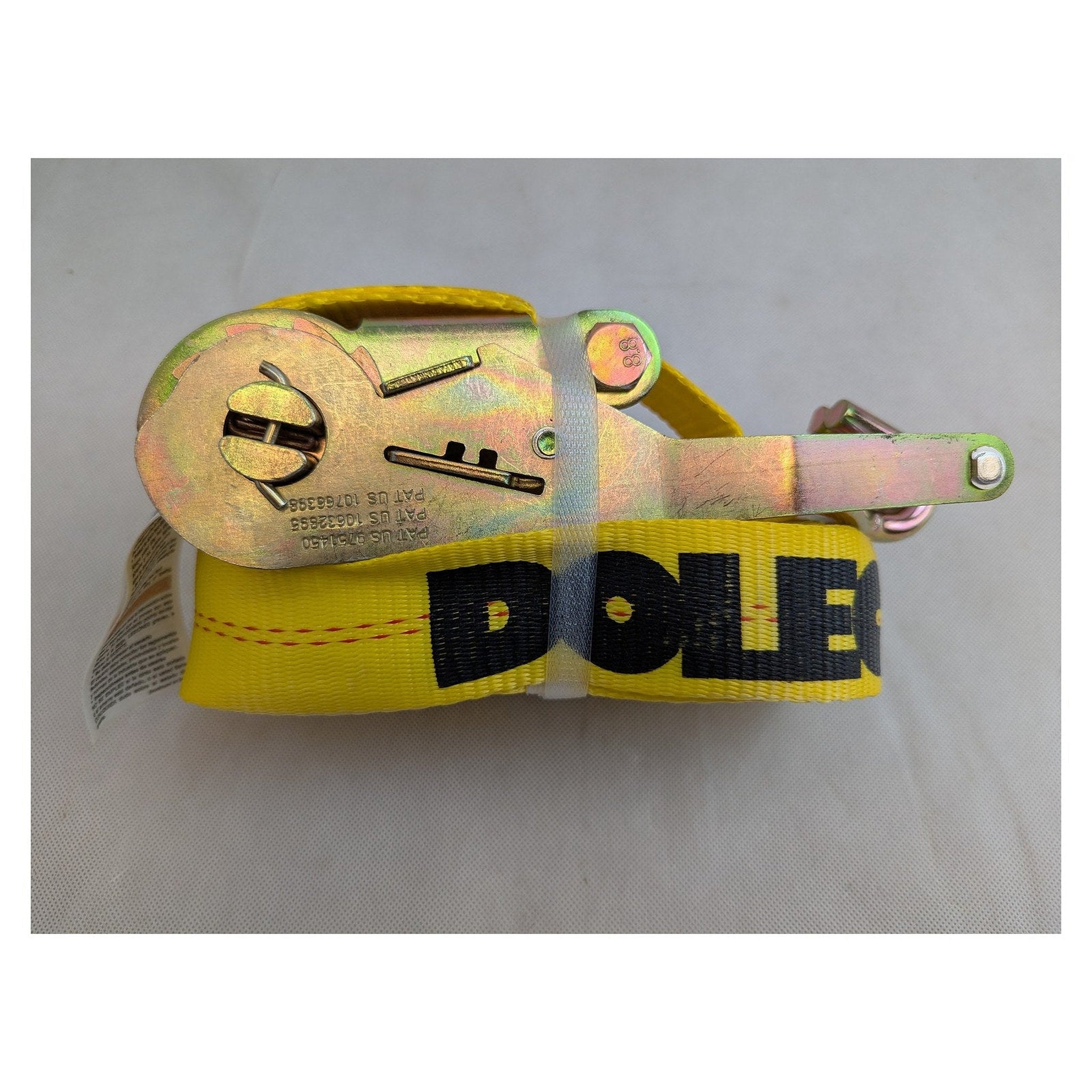 Doleco USA Automatic Self-Tension 2"x27' Ratchet Strap w/Wire Hooks, with AST Buckle 23472227 - full product view | AAA Trail