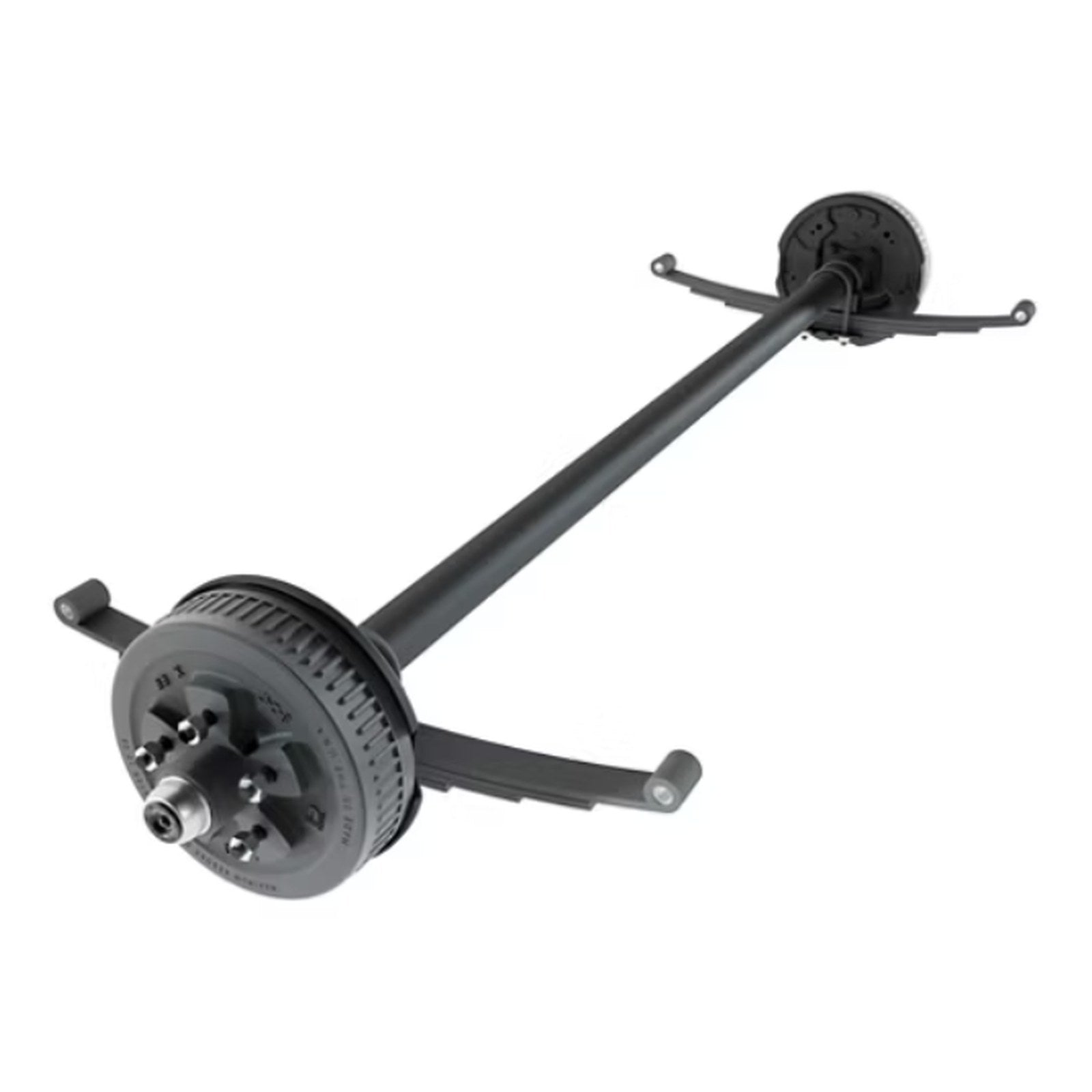 Dexter 3,500 LB Complete Electric Brake Trailer Axle 5 Lug on 5" - 3,500 lb - full product view | AAA Trailer