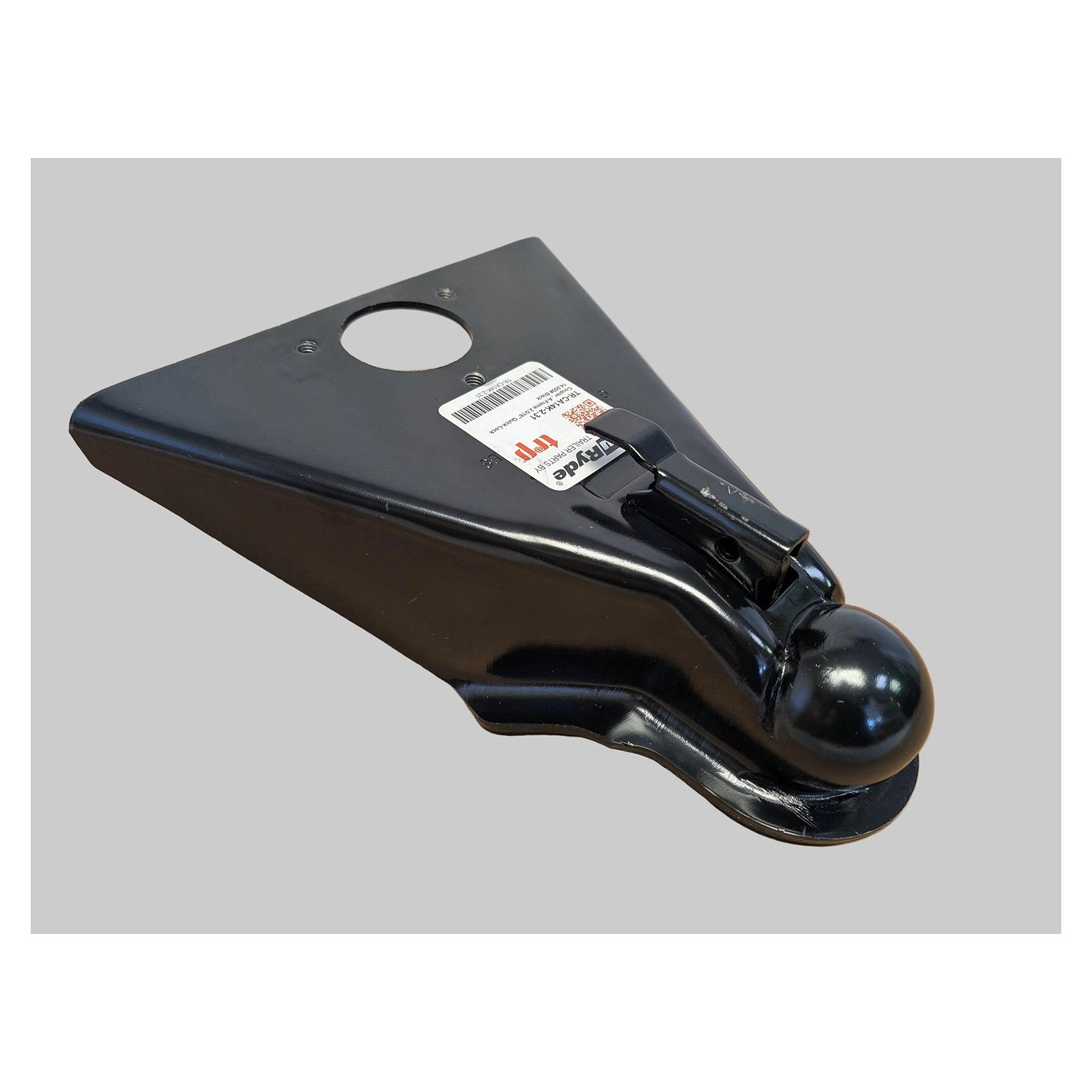 TruRyde 14K 2-5/16" Ball A-Frame Coupler - Heavy Duty Black - full product view | AAA Trailer