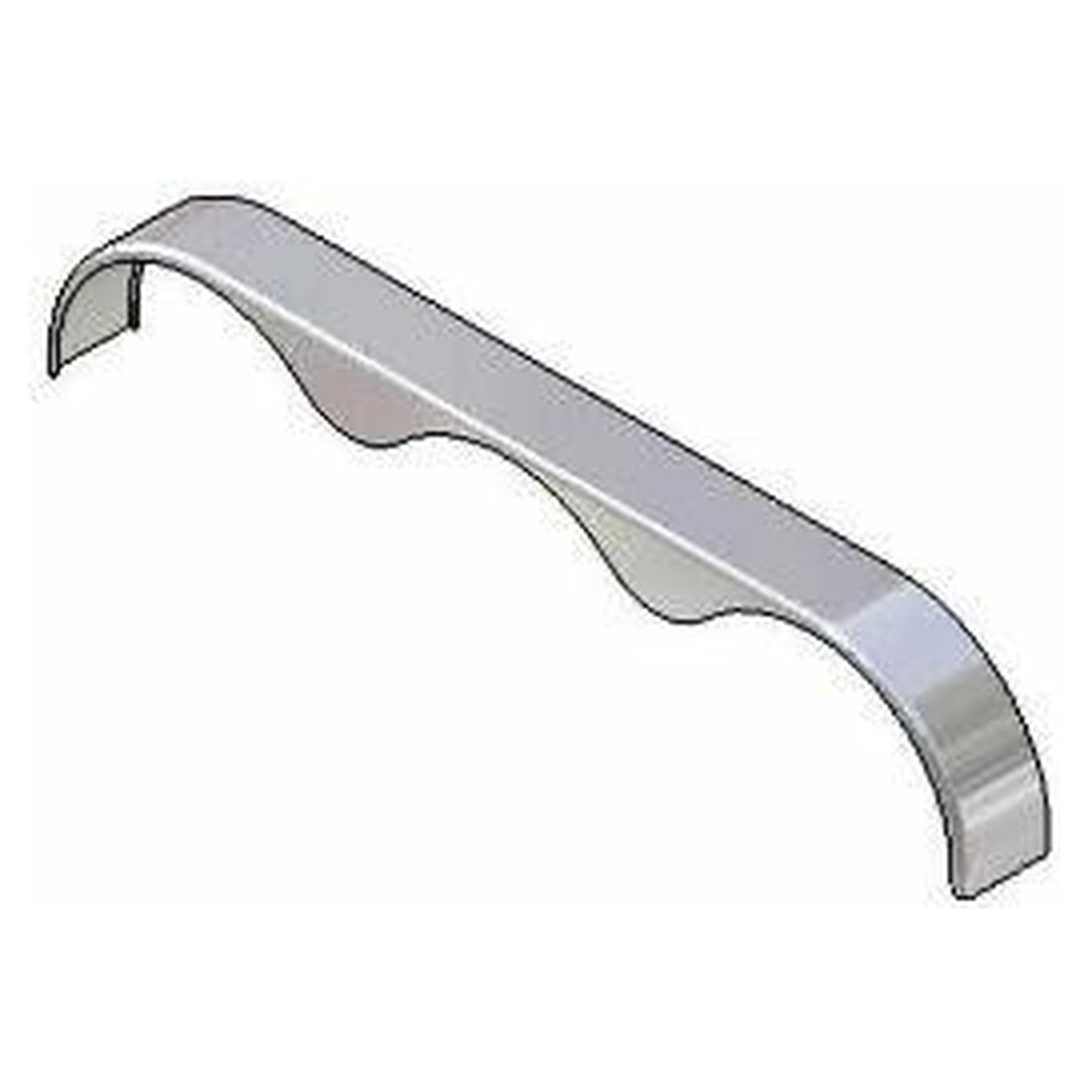 Kampco K5234-108 Tri-Axle Trailer Fender – 108" x 10.75" - full product view | AAA Trailer