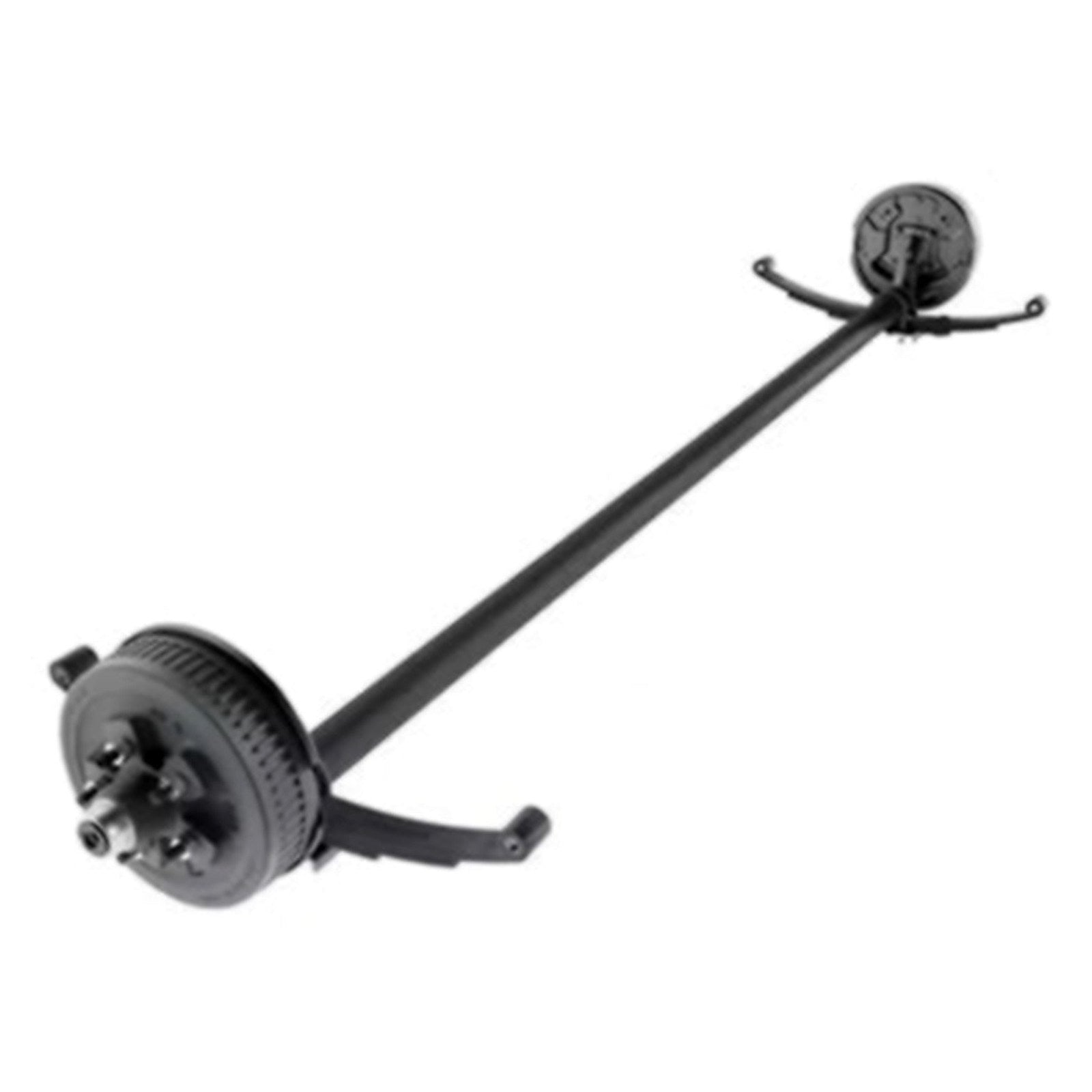 Dexter 3,500 lb Drop Trailer Axle – 95" Hub Face – 80" Spring Center – Electric Brakes – 5 on 4.5 – EZ Lube