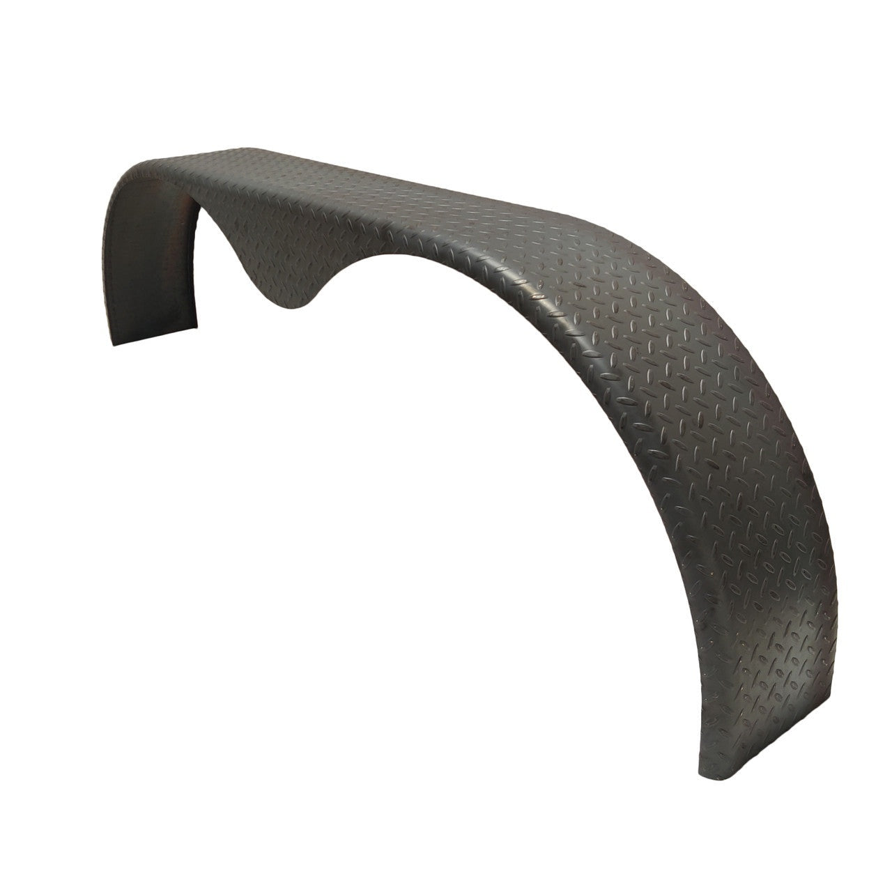 Heavy Duty 72" x 20.5" x 9" Steel Tandem Trailer Fender - Teardrop Design - full product view | AAA Trailer