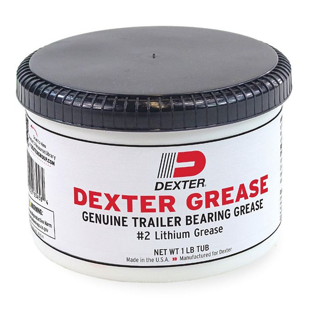 Dexter 088-071-00 Red Lithium Complex Trailer Bearing Grease – NLGI #2 – 1 lb Tub
