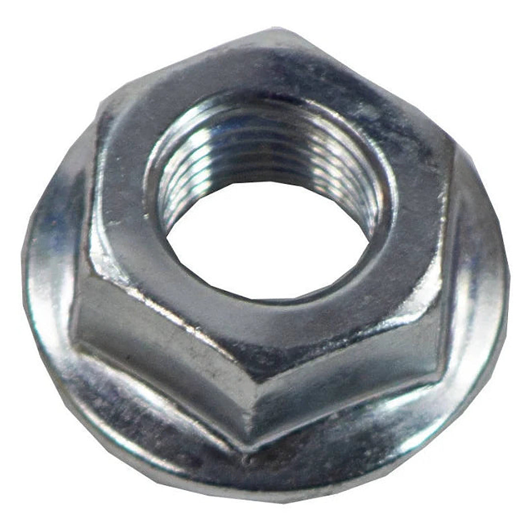 FA-6-92Z Flanged Lock Nut – 7/16"-20 Fine Thread – Zinc Plated Trailer Suspension Nut