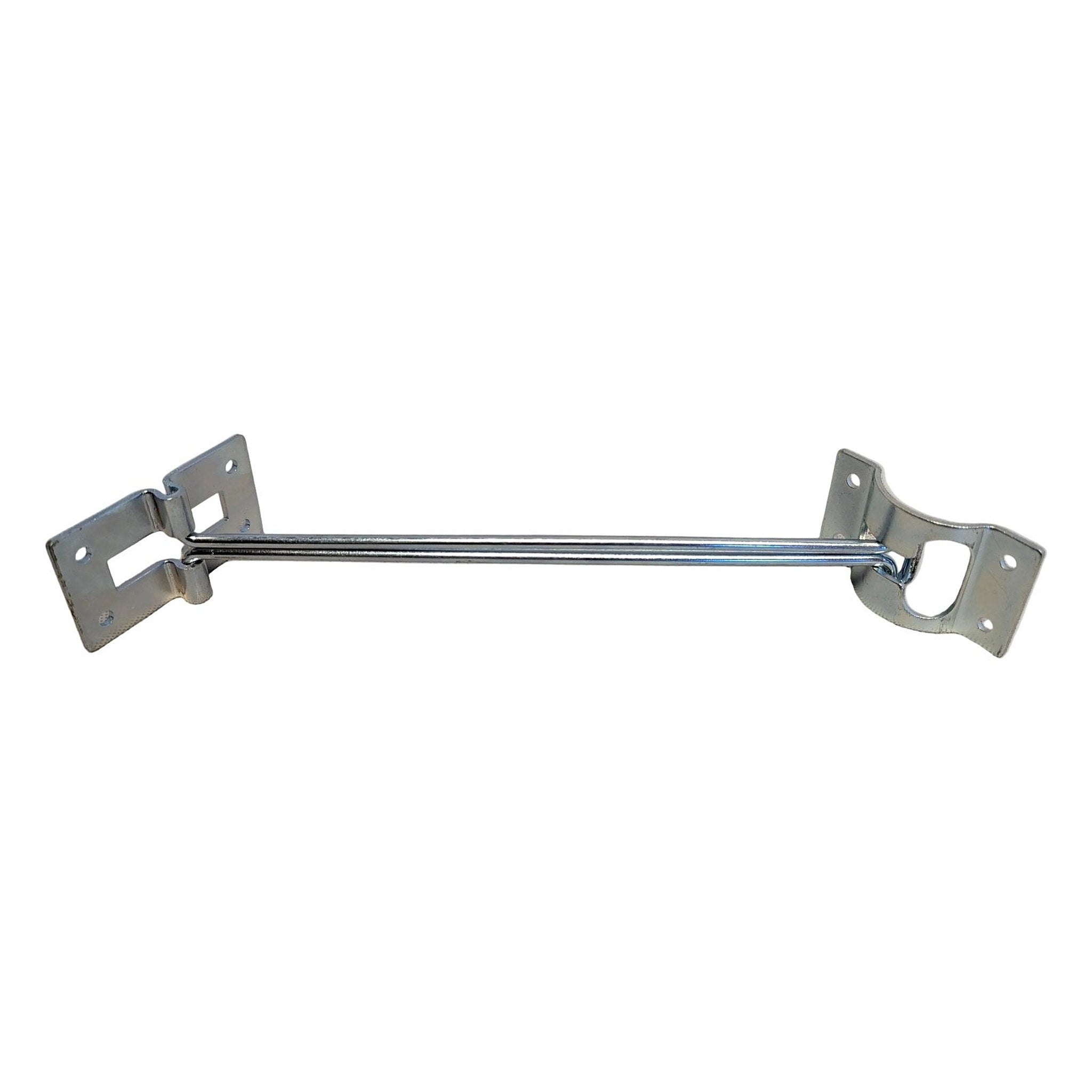 10" T-Style Trailer Door Holder – Zinc-Plated RV & Enclosed Trailer Hook and Keeper - full product view | AAA Trailer