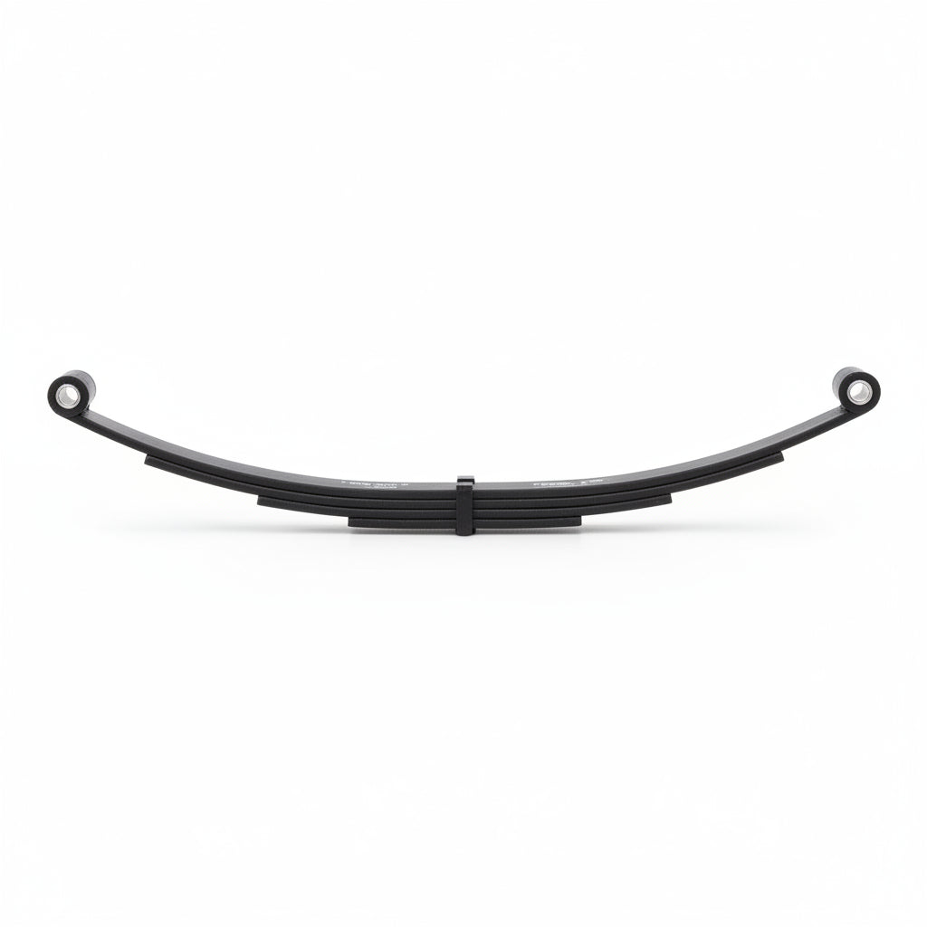 UNA-218 DE-7225 trailer leaf spring 4-leaf 2500lb 25-1/4 inch double eye