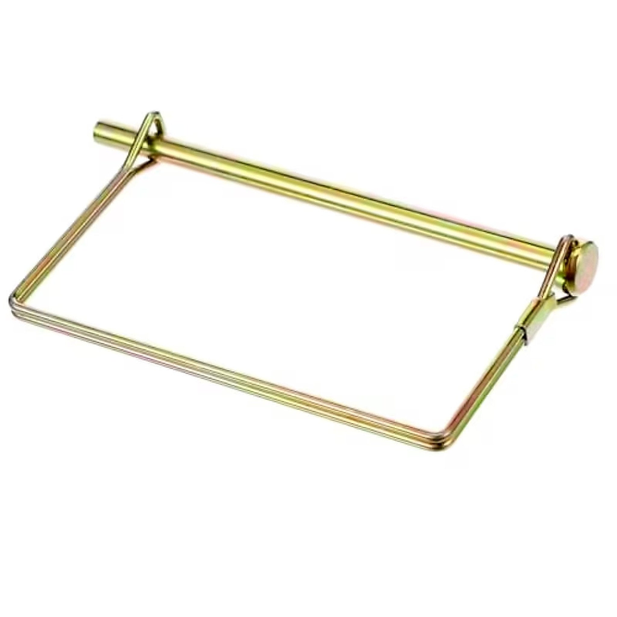 1/4" x 4" Zinc-Plated Wire Lock PTO Pin 20-Pack — Trailer Coupler & Silver Ox Ramp Retention Pin | AAA Trailer