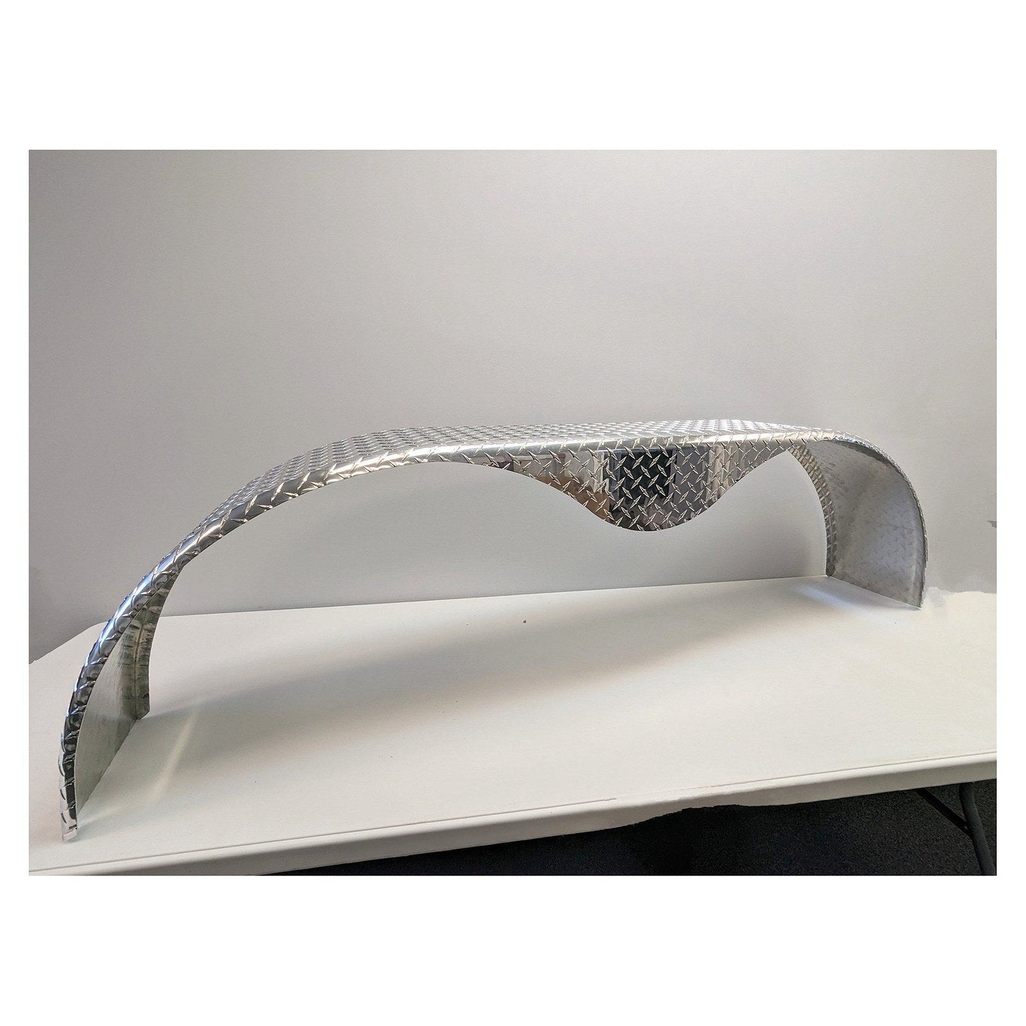 Kampco 6001 Aluminum Tandem Fender 72x10 Diamond Plate – Fender Only | AAA Trailer Howell MI