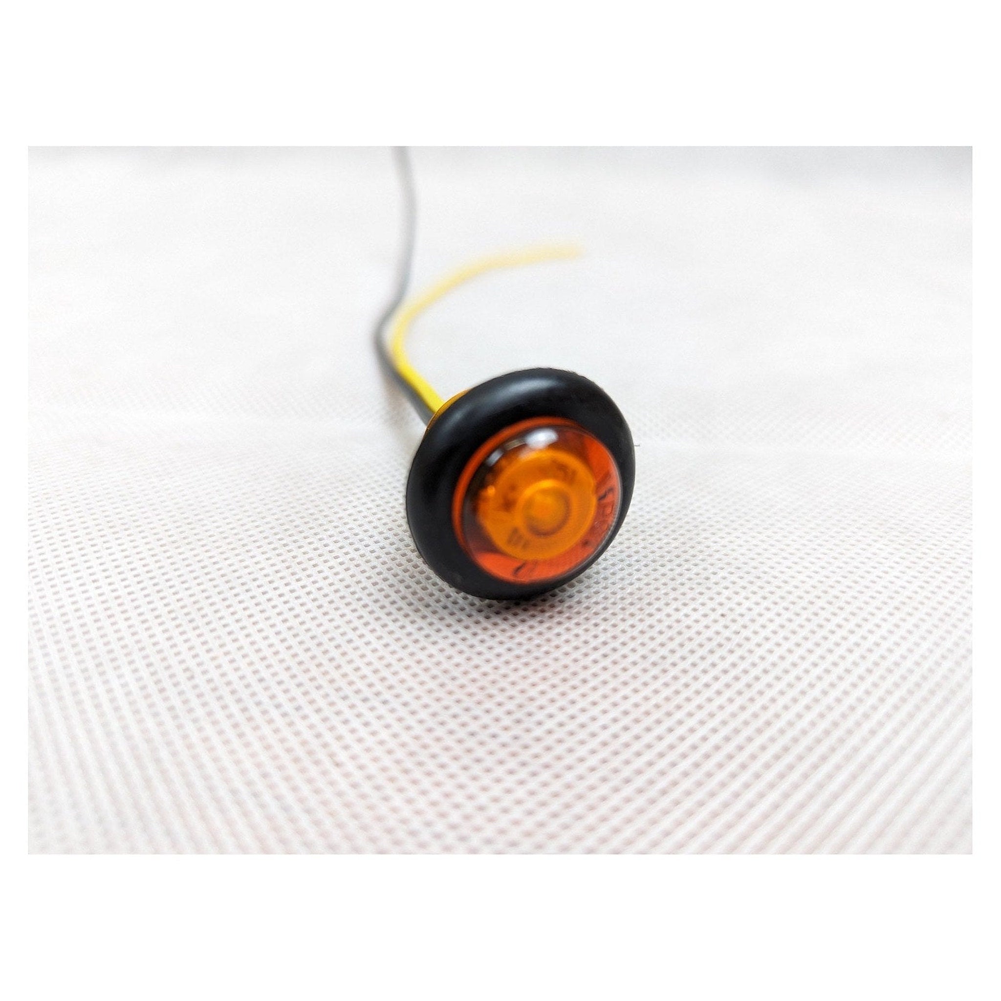 3/4" Amber LED Trailer Marker / Clearance Light – Omni-Directional Micro Light - full product view | AAA Trailer