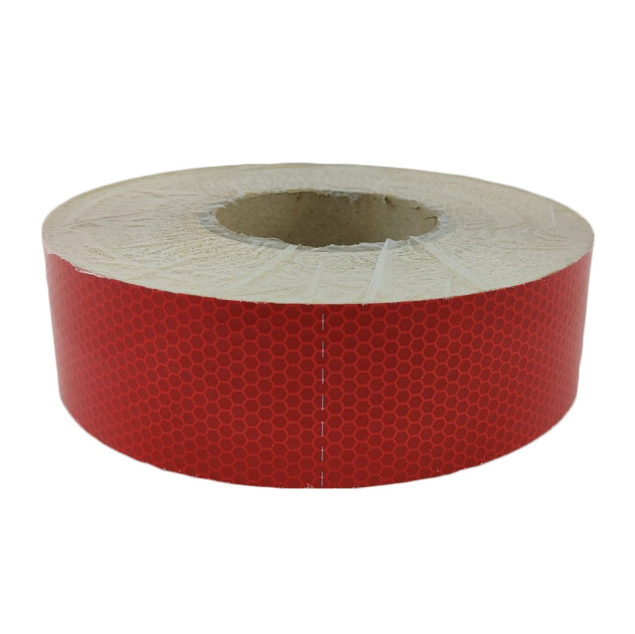 2" Solid Red DOT Reflective Conspicuity Tape - full roll view | AAA Trailer