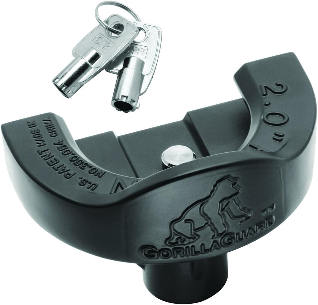 Draw-Tite Gorilla Trailer Coupler Lock for 2-Inch Couplers - full product view | AAA Trailer