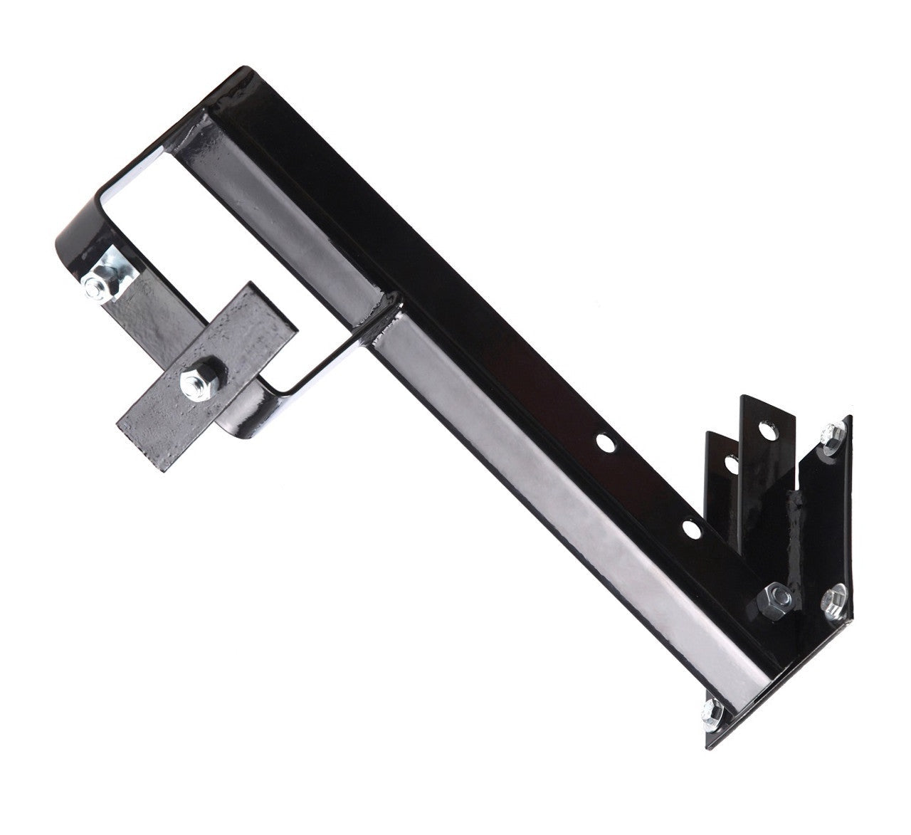 Heavy Duty Folding Spare Tire Carrier for Trailer Bumpers - full product view | AAA Trailer