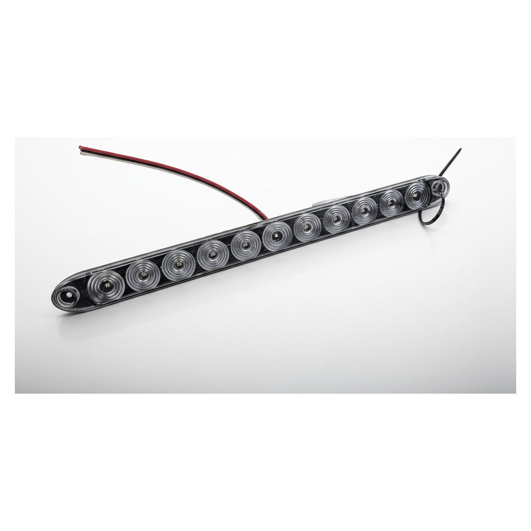 TecNiq T10-RROO-1 LED Low Profile S/T/TL Trailer Light – Red w/ Clear Lens - full product view | AAA Trailer