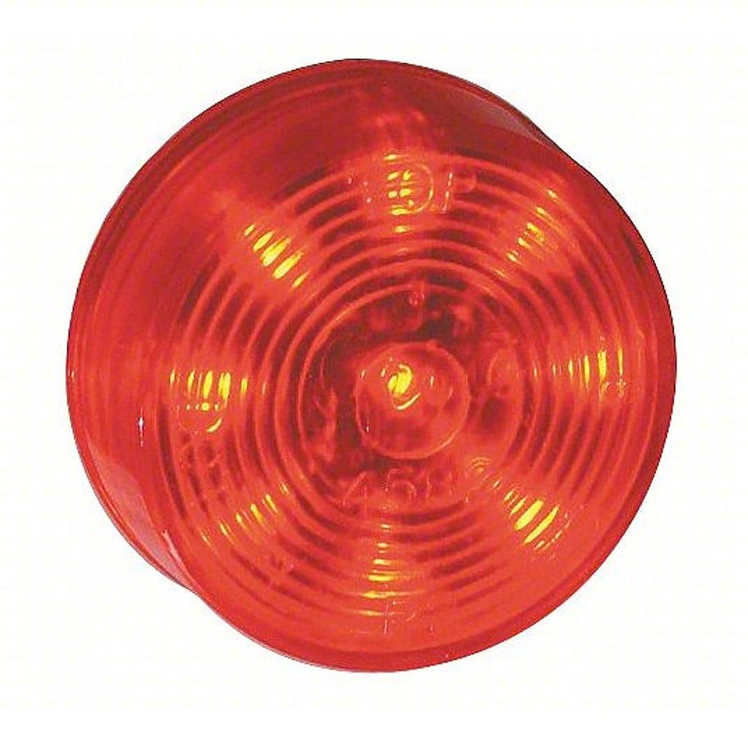 LED2500-13R 2.5" Round Red LED Clearance / Marker Light – Submersible Trailer Light